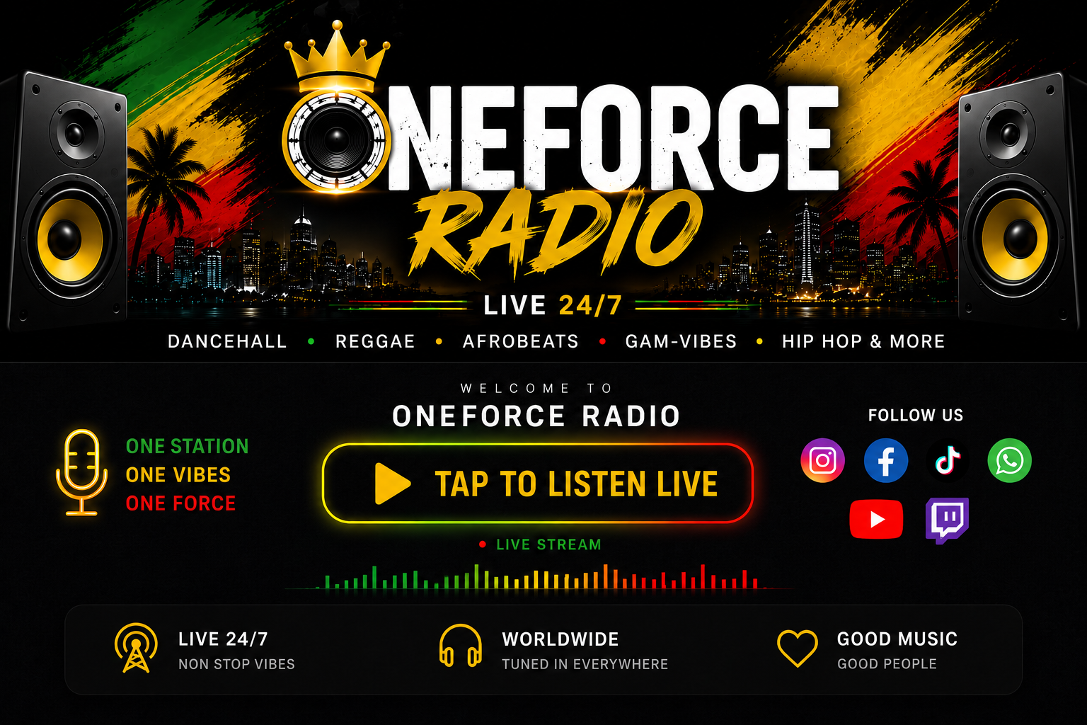 ONEFORCE RADIO LIVE