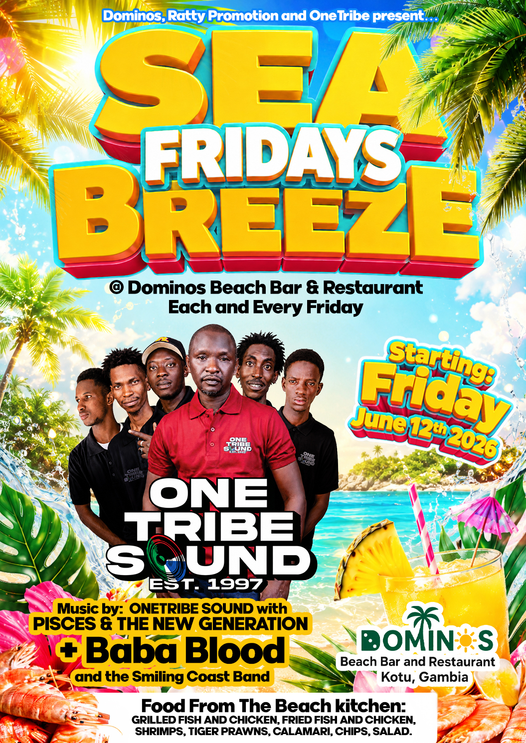 Sea Breeze Fridays flyer